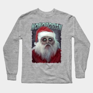 Zombi Santa HoHoHorgh Long Sleeve T-Shirt